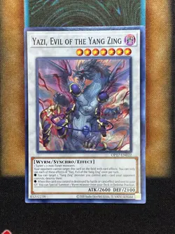 Yugioh Yazi, Evil Of The Yang Zing OP17-EN022 Common NM - Image 1