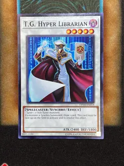 Yugioh T.G. Hyper Librarian OP10-EN018 Common NM - Image 1