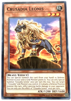 YuGiOh! - Crusadia Leonis - CYHO-EN008 - Unlimited - Common - Image 1