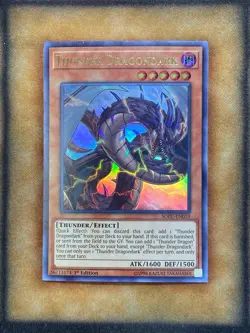 Yugioh Thunder Dragondark SOFU-EN019 Ultra Rare 1st Ed NM - Image 1