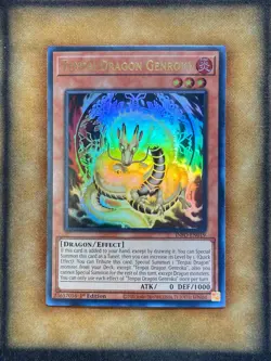 Yugioh Tenpai Dragon Genroku INFO-EN019 Ultra Rare 1st Ed NM - Image 1