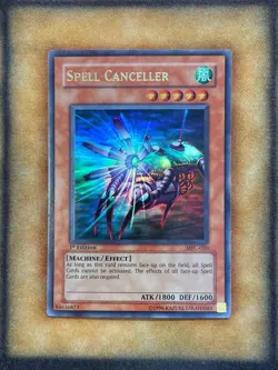 Yugioh Spell Canceller MFC-020 Ultra Rare 1st Ed LP - Image 1