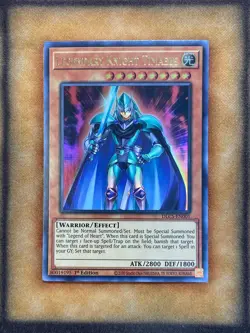 Yugioh Legendary Knight Timaeus DLCS-EN001 Ultra Rare 1st Ed GOLD NM - Image 1