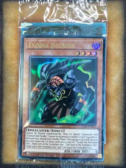 Yugioh Exodia Necross LART-EN072 Ultra Rare Lost Art Promo SEALED - Image 1