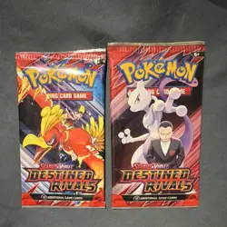 Pokemon Scarlet & Violet Destined Rivals 2 Booster Packs English TCG 2024 - Image 1
