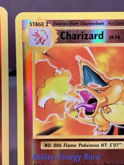 Pokemon TCG Charizard Evolution Line Reverse Holo Lot XY Evolutions 2016 - Image 5