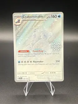 Crabominable 149/142 Holiday Calendar - SV Stellar Crown Holo - Pokemon TCG - Image 1