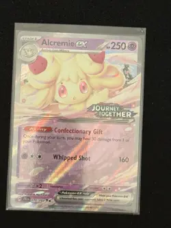 Alcremie ex 075/159 Journey Together Stamped Promo Pokemon TCG - Image 1