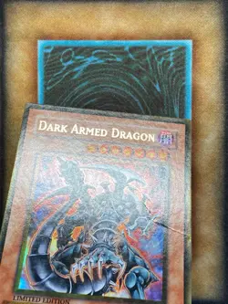 Yugioh Dark Armed Dragon GLD2-EN031 Gold Rare Limited Edition MP - Image 2