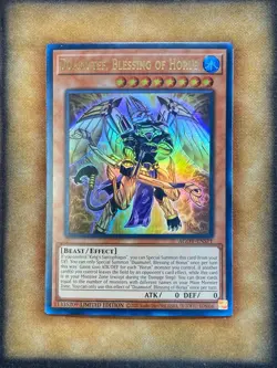 Yugioh Duamutef, Blessing of Horus AGOV-ENSP1 Ultra Rare Limited Edition NM - Image 1