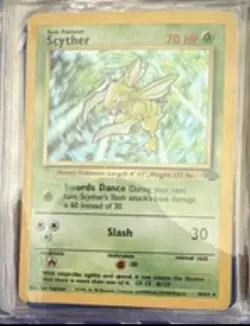 Wizards Pokemon TCG Fossil/Jungle 1999 Lot Zapdos Dragonite Ditto Scyther - Image 2