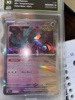 POKEMON 2024 Flutter Mane 078/162 SV05: Temporal Forces Holo -degree 10 - Image 1