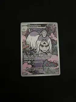 Houndstone 145/132 Me01: Mega Evolution Holo Pokemon TCG - NM - Image 1