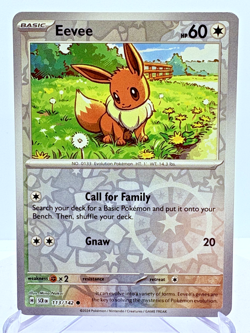 POKEMON TCG | EEVEE 113/142 | STELLAR CROWN | REVERSE HOLO | NEAR MINT - Image 1