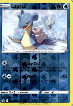 Lapras 006/015 Promo McDonald's Promos 2022 Pokemon Holo Near Mint - Image 1