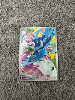 Popplio 045 Promo First Partner Illustration Collection Pokemon NM - Image 1