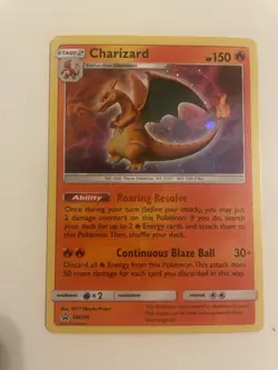 Pokemon TCG Charizard SM226 Promo Holo 150HP Stage 2 2019 Pikachu Project LP - Image 1