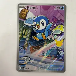 Piplup 042 Black Star Promo Mega Evolution Pokemon NM - Image 1