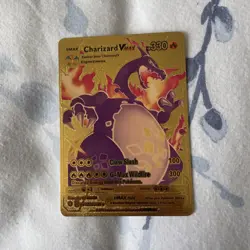 Charizard Vmax 020/189 Gold Foil Pokemon-mint condition - Image 1