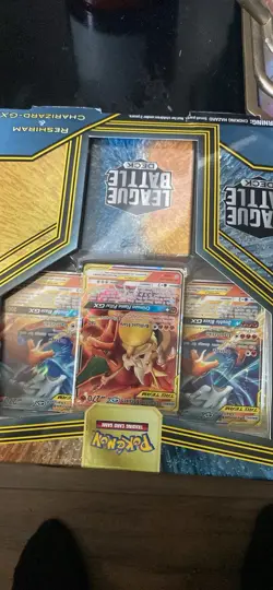 Pokemon League Battle Deck Reshiram & Charizard-GX Ready-to-Play Markers Dice - Image 1