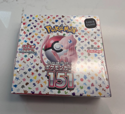 Pokemon TCG Scarlet & Violet 151 SV2a (Japanese) Booster Box-Sealed - Verified - Image 1