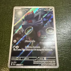 Pokemon TCG Zorua 075/064 Shrouded Fable Illustration Rare Near Mint Condition - Image 1