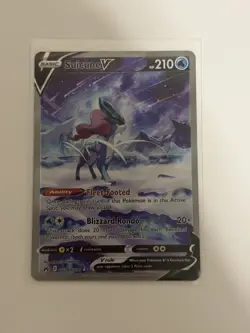 Pokemon TCG Suicune V GG38/GG70 Crown Zenith English - Image 2