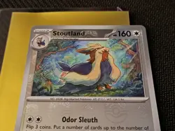Stoutland (Master Ball Holo) 076/086 - SV: White Flare - Pokemon TCG - Image 2