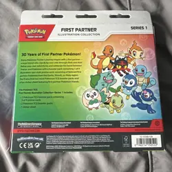 Pokemon TCG - First Partner Illustration Collection Box - New - READ DESCRIPTION - Image 3