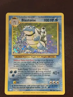 Pokemon TCG Blastoise Celebrations Classic Collection CLB 003/034 - Image 1
