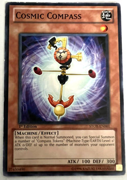 YuGiOh! - Cosmic Compass - STOR-EN001 - 1st Edition - Common - Image 1