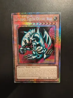 RA05-IT003 Drago Toon Occhi Blu Starlight Rare carta Yu-Gi-Oh italiana nm 1sted - Image 1