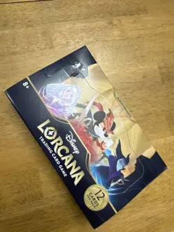 Disney Lorcana The First Chapter Booster Box Factory Sealed-24 Packs - Image 2