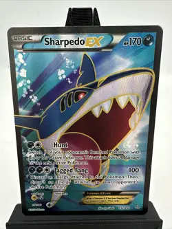 Sharpedo EX (Full Art) 152/160 XY - Primal Clash - Pokemon Card - NM - Image 1