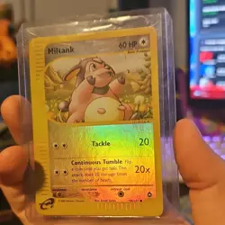 The Pokemon Company Miltank Aquapolis 94/147 reverse Holo 2002 English Card - Image 1