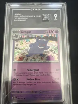 Pokemon Gengar TCG #94 Scarlet & Violet 151 Card Tag 9 - Image 1