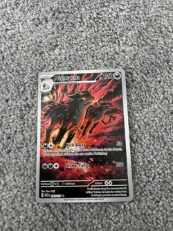 Pokemon TCG Mightyena 243/217 Ascended Heroes Illustration Rare Holo Card - Image 1