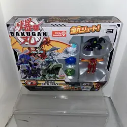 SPIN MASTER BAKUGAN BATTLE PACK GAMESTOP EXCLUSIVE W/ CARDS & CHARACTERS - NEW - Image 1
