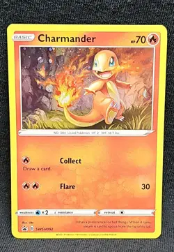 Charmander SWSH092 SWSH: Sword & Shield Promo Cards Holo - Image 1