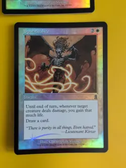 Spiritualize x2. Instant MTG Card. Odyssey.Old Border FOIL. - Image 2