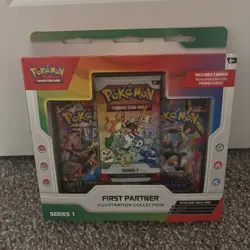 Pokemon TCG First Partner Illustration Collection – New & Sealed – Pokemon Card - Image 1