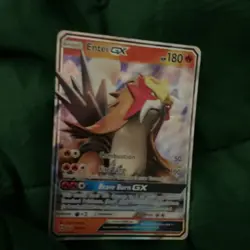 Entei GX (Holo Promo Alternate Art GX) 010A/073 180 HP Pokemon TCG Card - Image 1