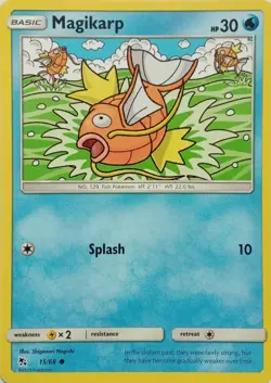 015/068 MAGIKARP | COMMON | HIDDEN FATES POKEMON CARD - Image 1