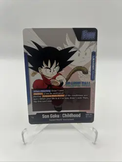 FB06-025 L Son Goku Childhood Full Art Leader Card Dragonball Fusion World Manga - Image 2