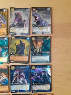 Dinosaur King Trading Card Tcg Holo Rare 25 Cards Tyrannosauras Rex Bundle 1 - Image 3