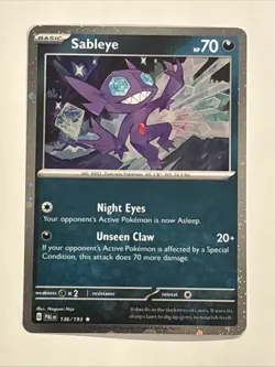 Sableye (Cosmos Holo) 136/193 Miscellaneous Cards & Products Holo - Image 1