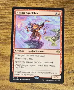 Hexing Squelcher - Rare NM - Lorwyn Eclipsed - Regular ⚔B&B - Image 1