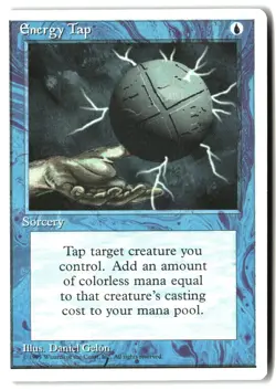MTG Energy Tap [4ED - ] LP 5-20 - Image 1