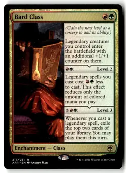 MTG Bard Class [AFR - 217] LP 3-56 - Image 1