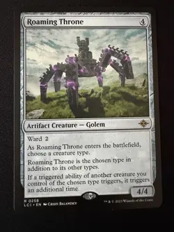 Roaming Throne (Borderless) The Lost Caverns of Ixalan Regular NM - Image 1